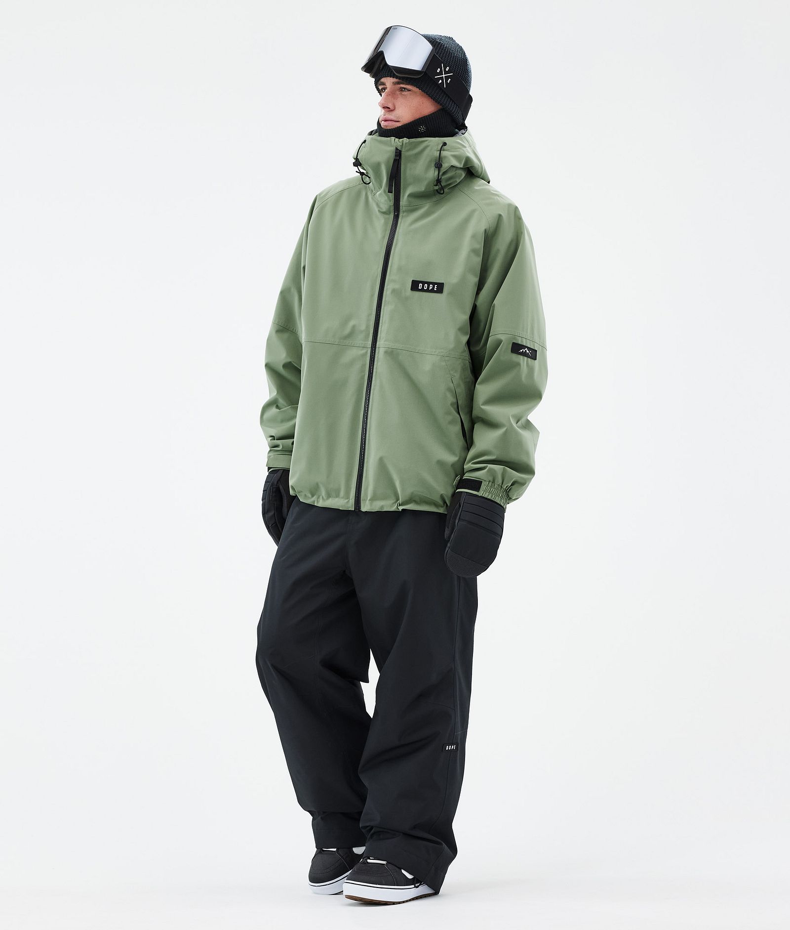 Dope Spartan Kurtka Snowboardowa Mężczyźni Moss Green, Zdjęcie 2 z 8