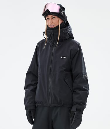 Dope Spartan W Snowboard Jacket Women Black Renewed