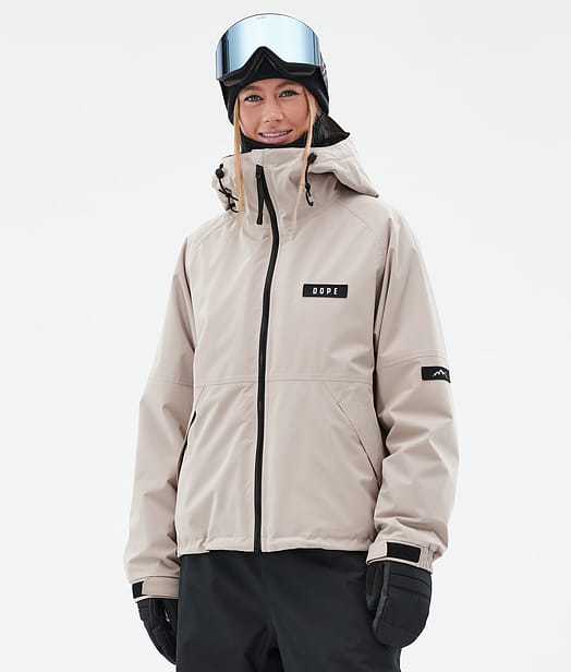 Dope Spartan W Ski Jacket Women Sand