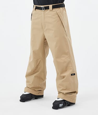 Dope Big Ski Pants Men Khaki