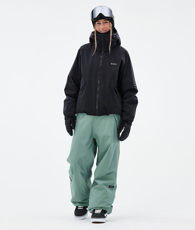 Dope Big W Snowboard Broek Dames Faded Green, Afbeelding 2 van 5