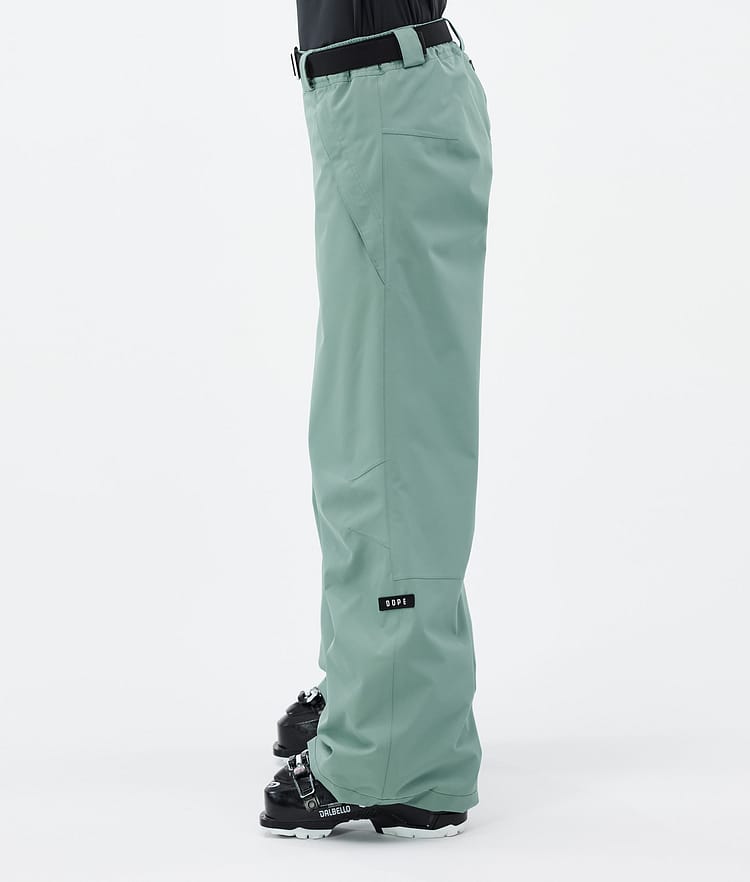 Dope Big W Pantaloni Sci Donna Faded Green, Immagine 3 di 5