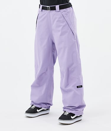 Dope Big W Snowboard Pants Women Faded Violet Renewed