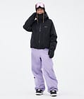 Dope Big W Pantaloni Snowboard Donna Faded Violet, Immagine 2 di 5