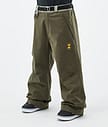 Dope JT Big Snowboard Broek Heren Greenish/Olive Green