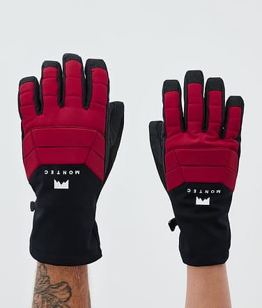 Montec Kilo Ski Gloves Deep Red