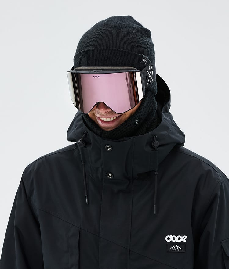 Dope Sight Skibriller Black/Champagne Mirror, Billede 2 af 6