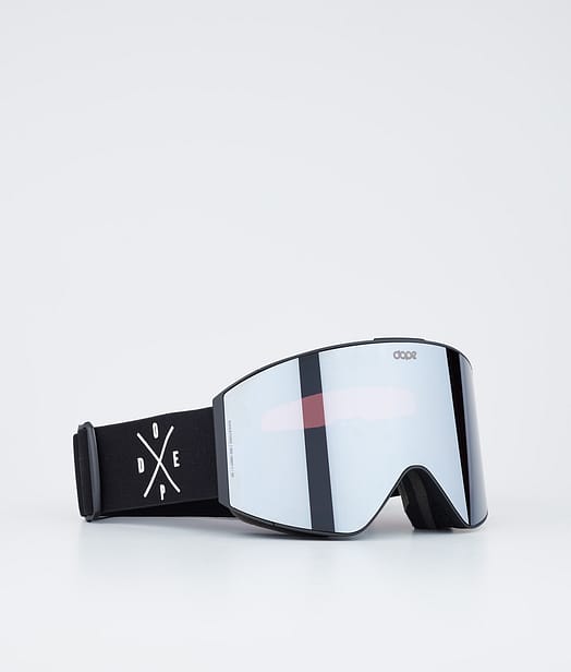 Dope Sight Masque de ski Black/Silver Mirror