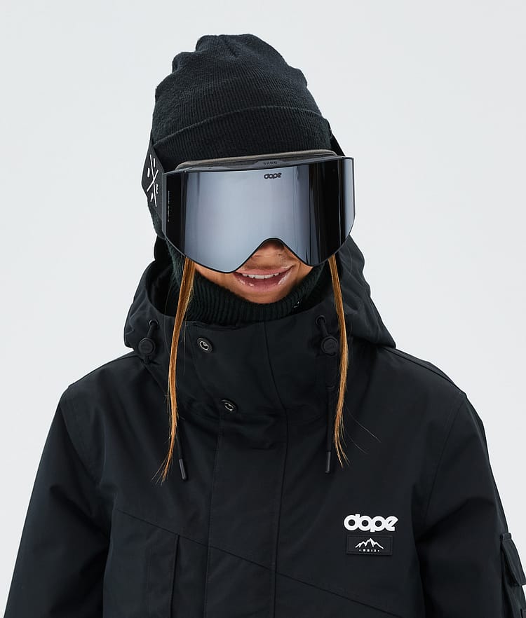 Dope Sight Gogle Narciarskie Black/Silver Mirror, Zdjęcie 3 z 6