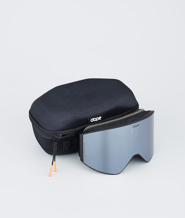 Dope Sight Gogle Narciarskie Black/Silver Mirror, Zdjęcie 4 z 6