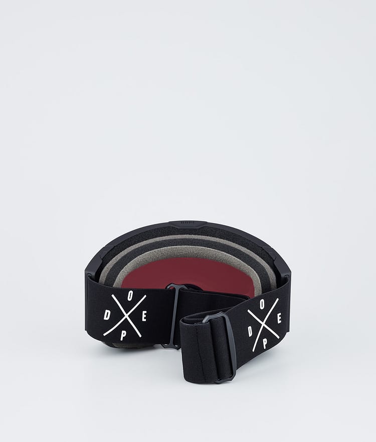 Dope Sight Gogle Narciarskie Black/Silver Mirror, Zdjęcie 6 z 6