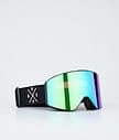 Dope Sight Skibrille Herren Black/Green Mirror