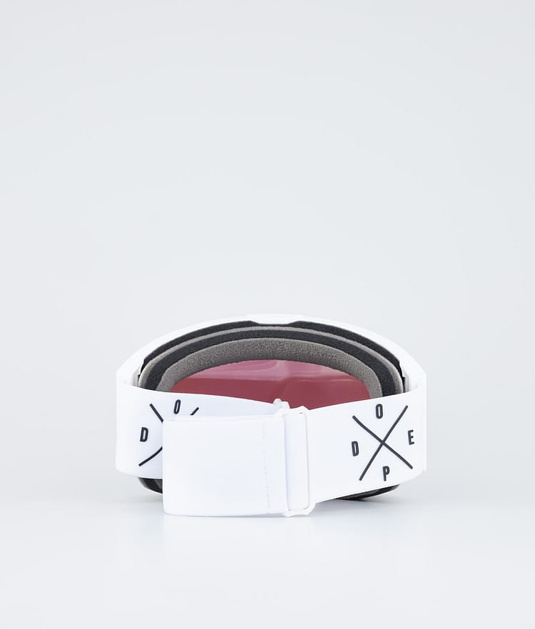 Dope Sight Ski Goggles White/Blue Mirror, Image 6 of 6