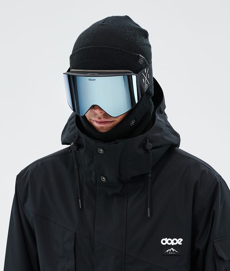 Dope Sight Masque de ski Black/Blue Mirror, Image 2 sur 6