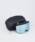 Dope Sight Ski Goggles Black/Blue Mirror, Image 4 of 6