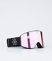 Dope Sight Ski Goggles Men Black/Pink Mirror