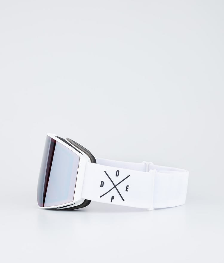 Dope Sight Skibriller White/Silver Mirror, Billede 5 af 6