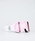 Dope Sight Masque de ski White/Pink Mirror, Image 1 sur 6