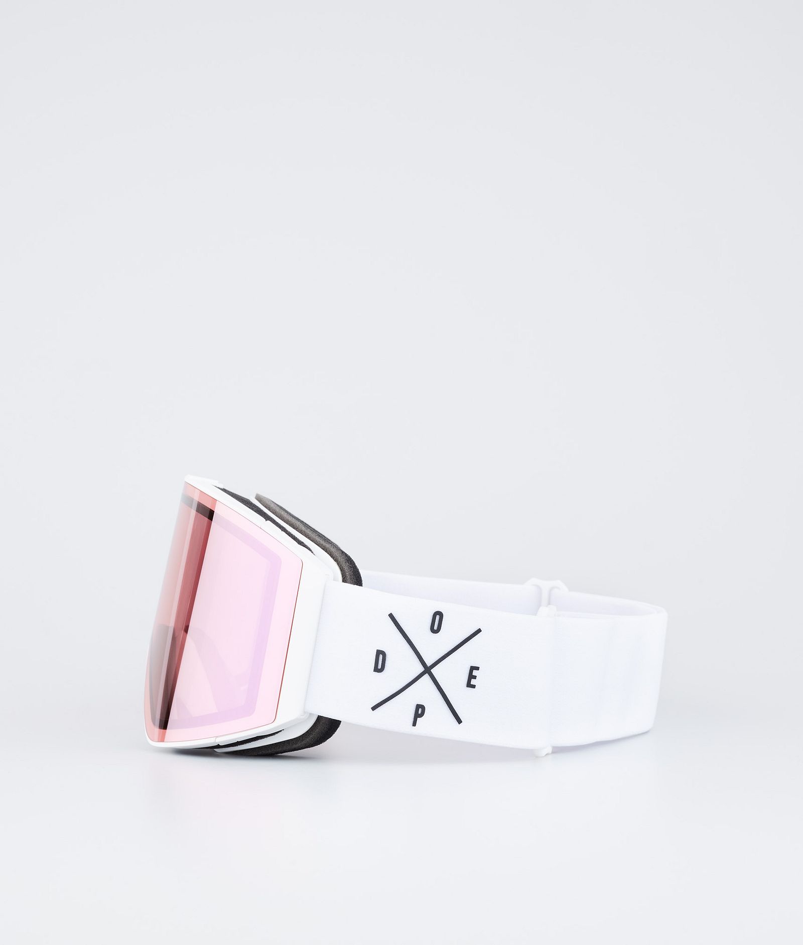 Dope Sight Ski Goggles White/Pink Mirror, Image 5 of 6