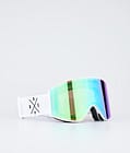 Dope Sight Masque de ski White/Green Mirror, Image 1 sur 6