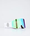 Dope Sight Skibriller Herre White/Green Mirror