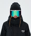 Dope Sight Ski Goggles White/Green Mirror, Image 2 of 6