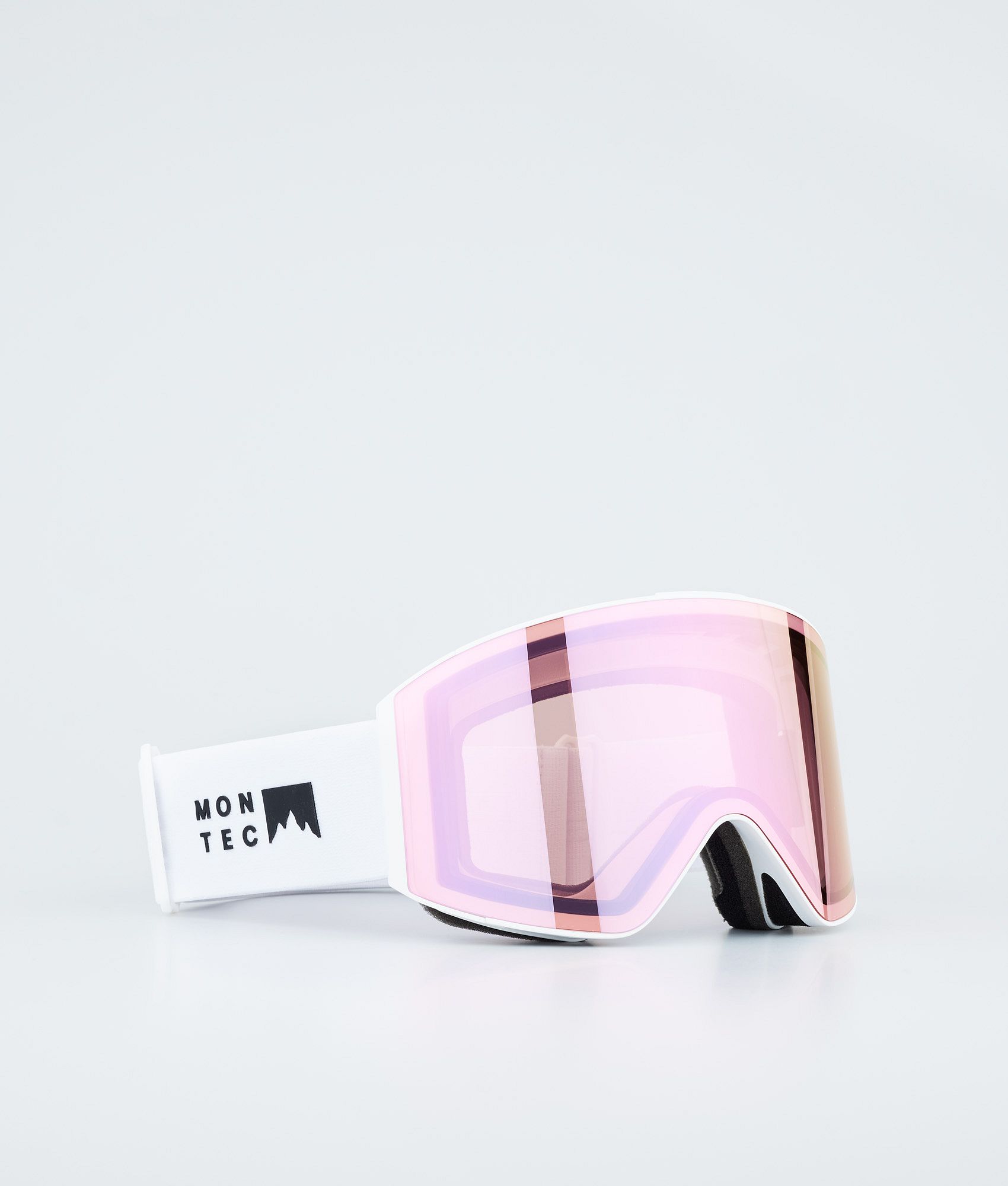 Montec Scope Men s Ski Goggles White Pink Sapphire Mirror