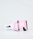 Montec Scope Ski Goggles Men White W/Pink Sapphire Mirror