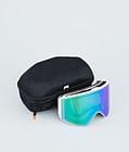 Montec Scope Ski Goggles White/Tourmaline Green Mirror, Image 4 of 6