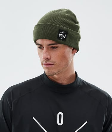 Dope Paradise Beanie čepice Olive Green