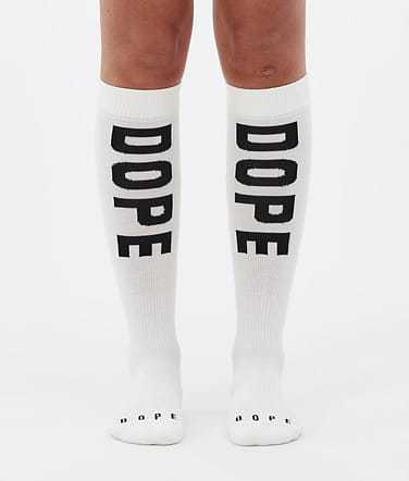 Dope Essential Ski Socks White