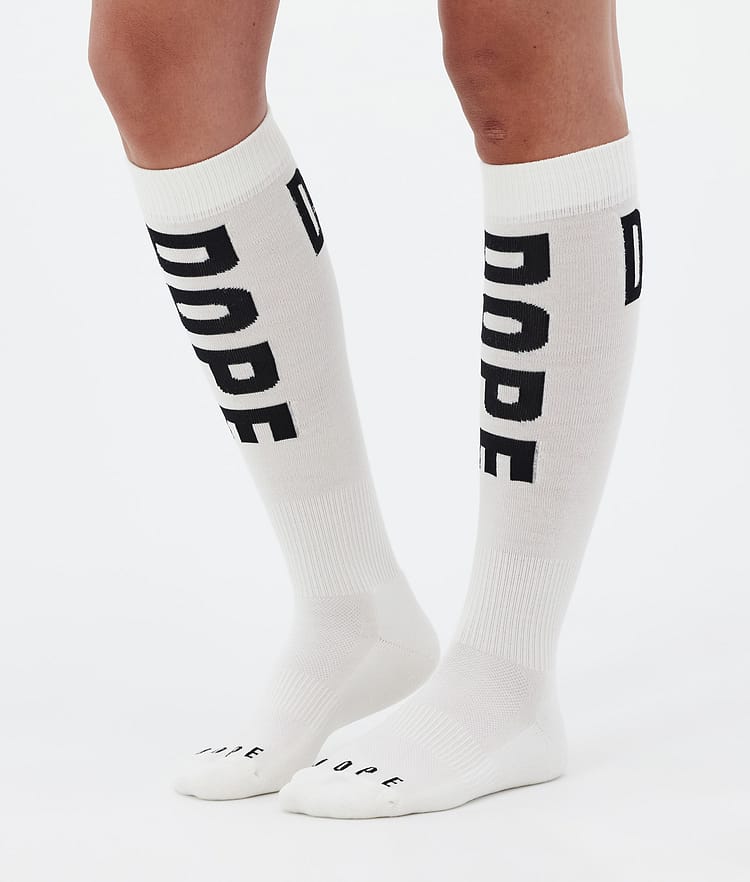 Dope Essential Ski Socks White, Image 2 of 3