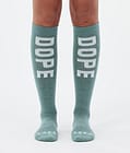 Dope Essential Skisokken Faded Green, Afbeelding 1 van 3