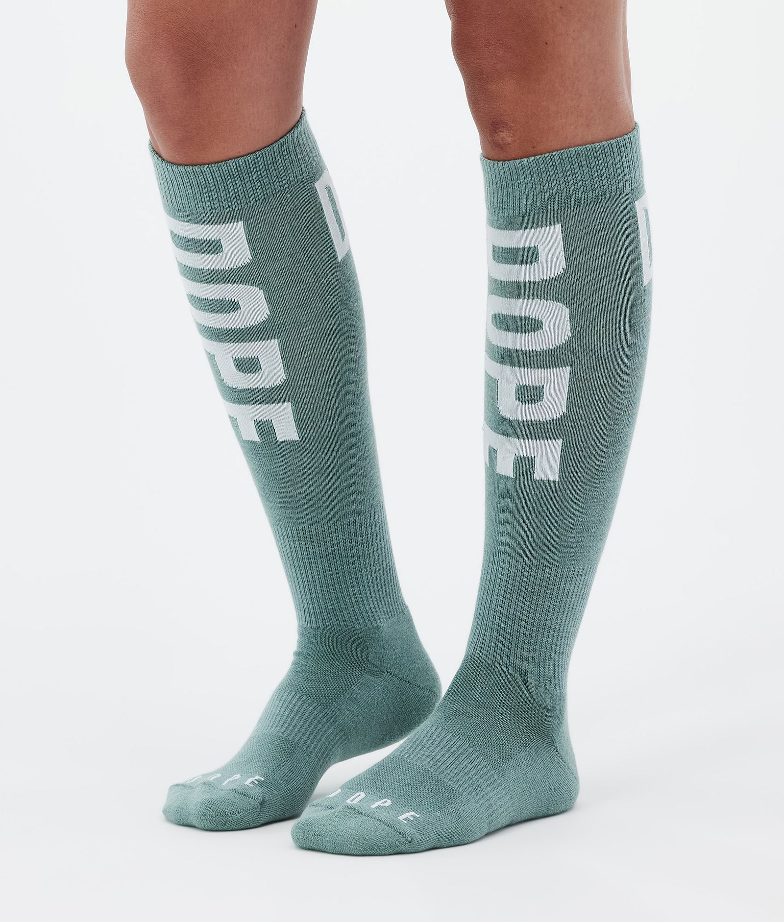 Dope Essential Calze da sci Faded Green, Immagine 2 di 3