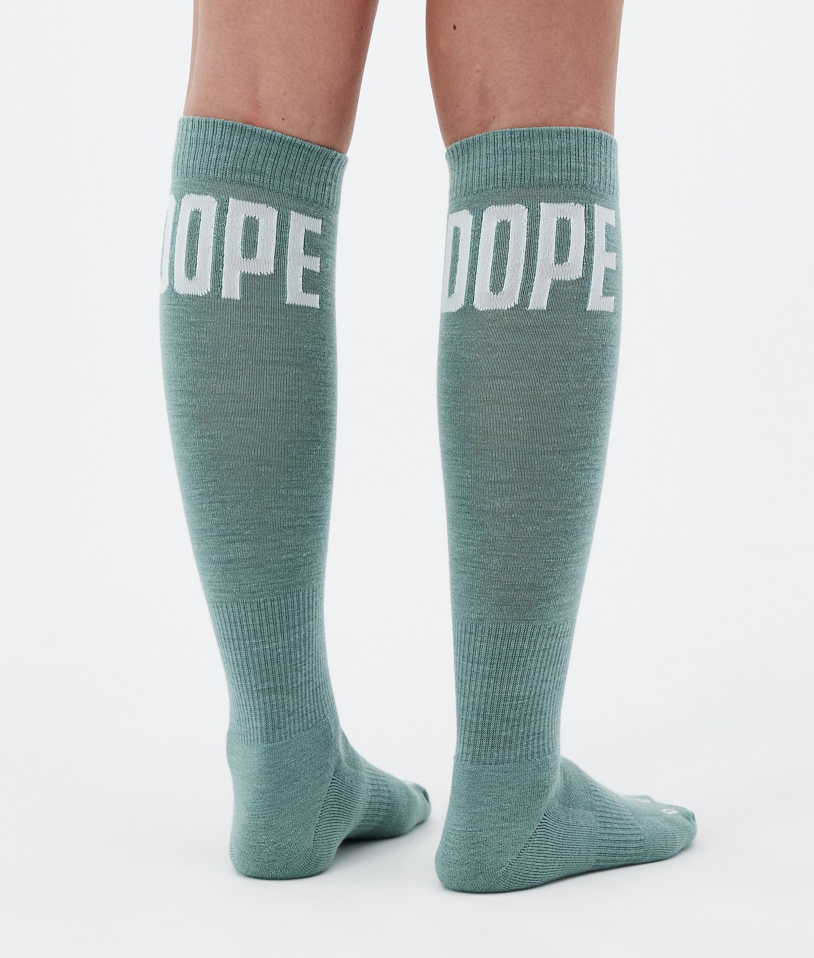 Dope Essential Ski Socks Faded Green, Image 3 of 3