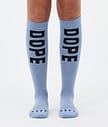 Dope Essential Ski Socks Men Soft Blue