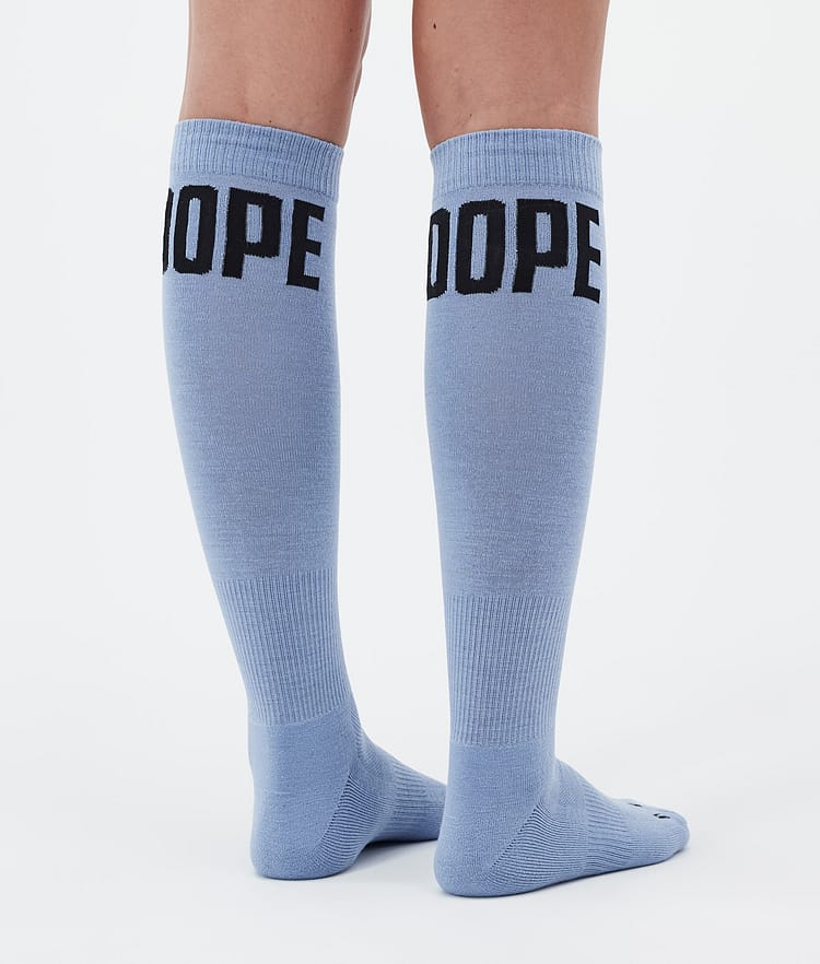 Dope Essential Ski Socks Soft Blue, Image 3 of 3