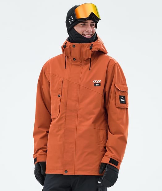 Dope Adept Chaqueta Snowboard Hombre Burned Orange