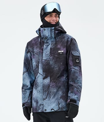 Dope Adept Snowboard Jacket Men Jungle Purple