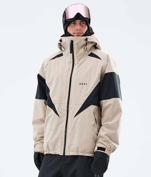 Dope Spartan Snowboardjacke Herren Spike Sand/Black