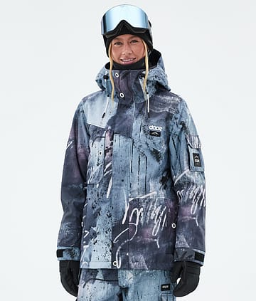 Dope Adept W Snowboard Jacket Women Punk Blue