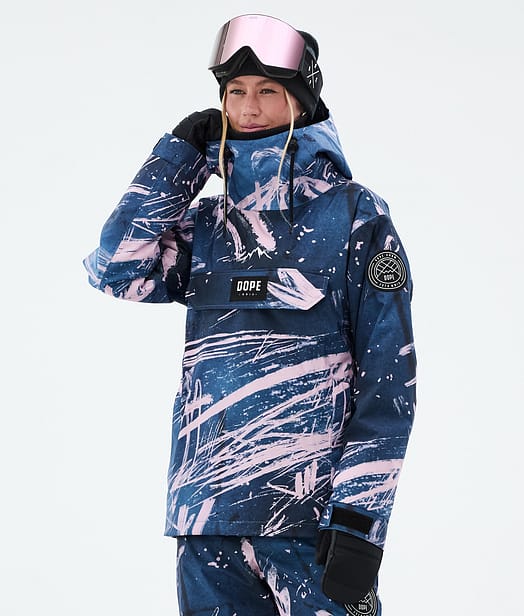 Dope Blizzard W Skijacke Damen Carvings Pink