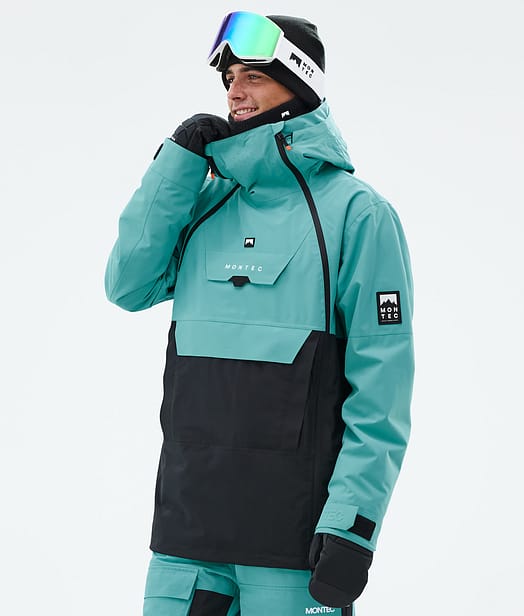 Montec Doom Chaqueta Snowboard Hombre Turquoise/Black