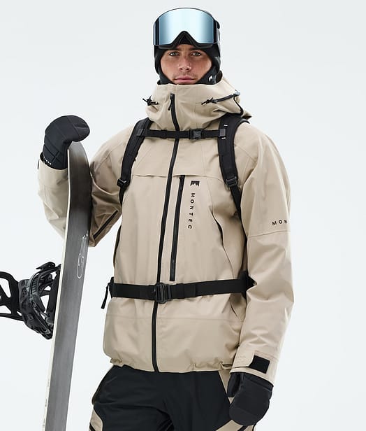 Montec Oracle Chaqueta Snowboard Hombre Sand