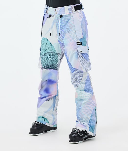 Dope Iconic W Pantalon de Ski Femme Mist