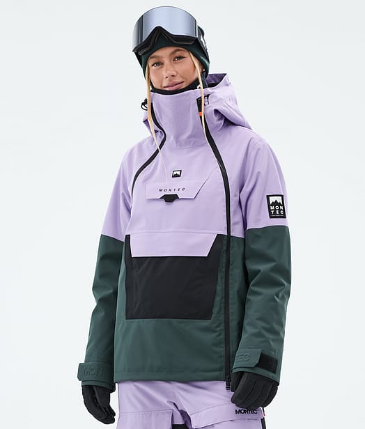 Montec Doom W Snowboard jas Dames Faded Violet/Black/Dark Atlantic