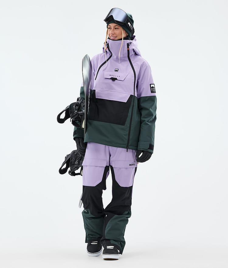 Montec Doom W Chaqueta Snowboard Mujer Faded Violet/Black/Dark Atlantic, Imagen 2 de 10