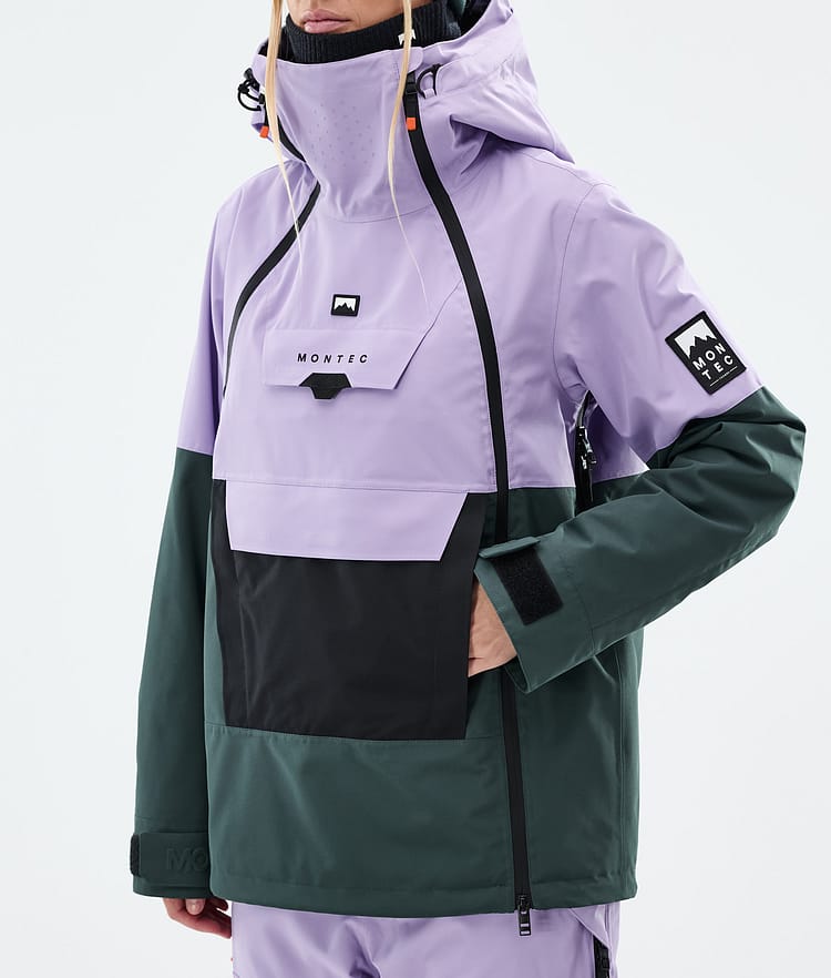 Montec Doom W Chaqueta Snowboard Mujer Faded Violet/Black/Dark Atlantic, Imagen 7 de 10