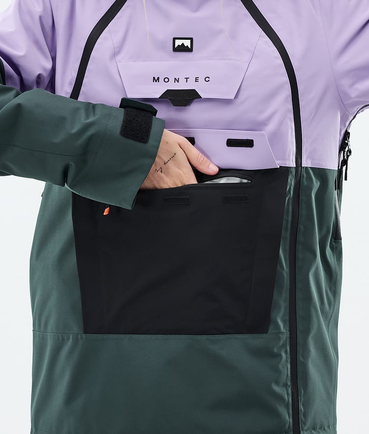 Montec Doom W Chaqueta Snowboard Mujer Faded Violet/Black/Dark Atlantic, Imagen 8 de 10
