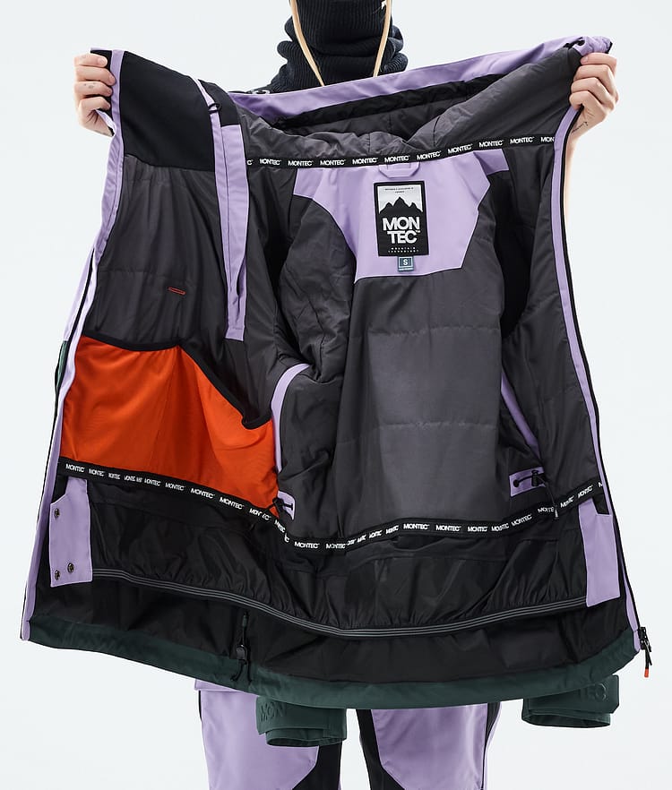 Montec Doom W Chaqueta Snowboard Mujer Faded Violet/Black/Dark Atlantic, Imagen 10 de 10